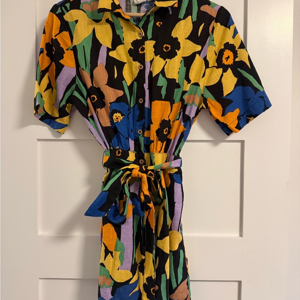 Roxy Multicolor Floral Romper